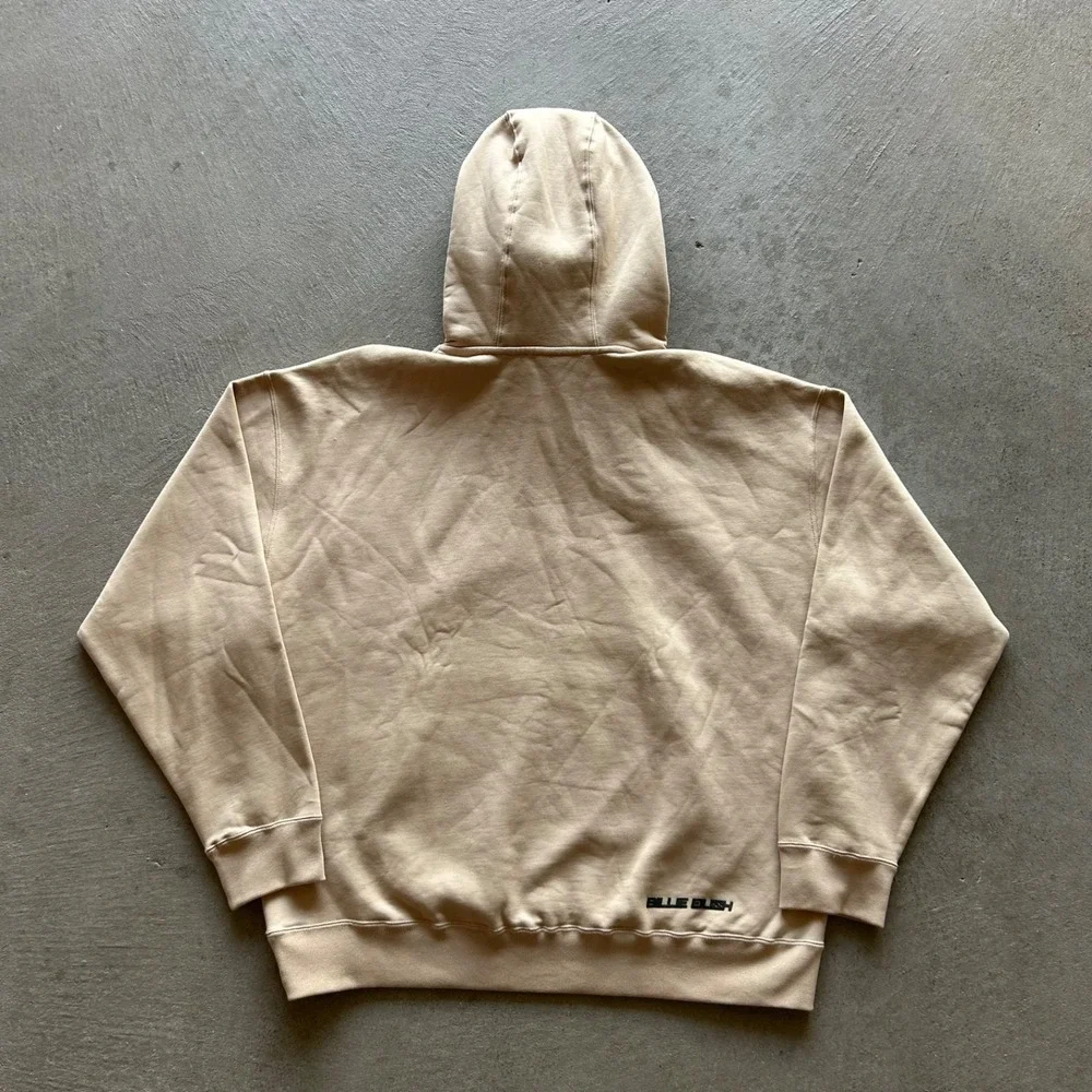 NWT Nike x Billie Eilish Fleece Hoodie Mushroom Tan Beige DQ7750-202 Mens XL